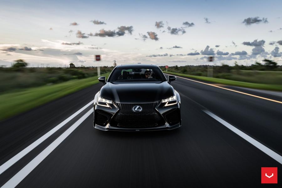  Lexus GS F on Vossen Wheels (HF-1) 2019 года  (фото 3 из 24)